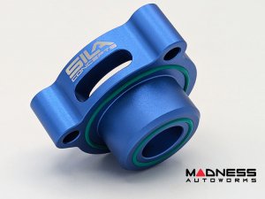 Ford Bronco Blow Off Adapter Plate - 2.7L Turbo - SILA Concepts - Blue